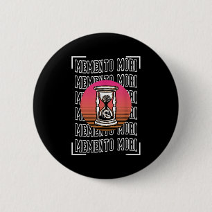 Memento Mori Stoicism Philosophy Stoic Ancient Phi 2 Inch Round Button