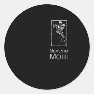 Memento Mori Stoicism Quote Epictetus Gifts Stoics Classic Round Sticker