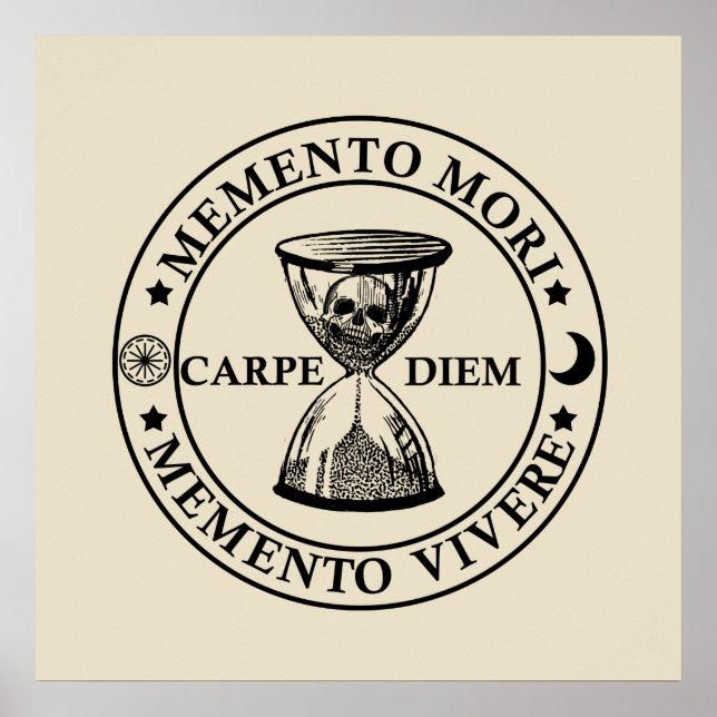 memento mori vivere poster (Front)
