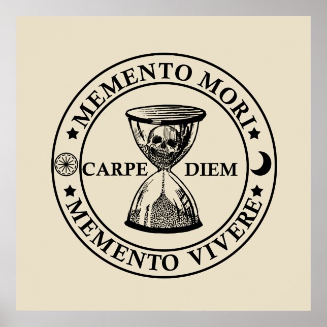 memento mori vivere poster (Front)