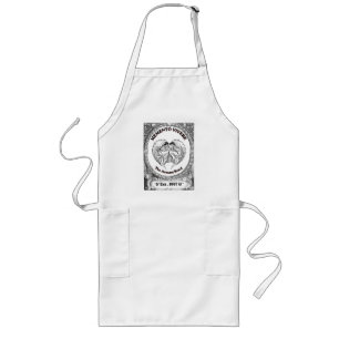 Memento Vivere Vintage Angel Bond Art Long Apron