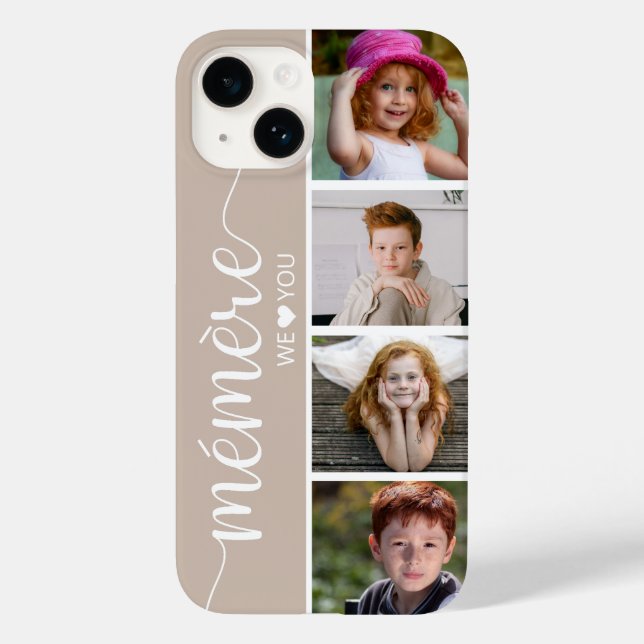 Mémère 4 Photo Case-Mate iPhone Case (Back)