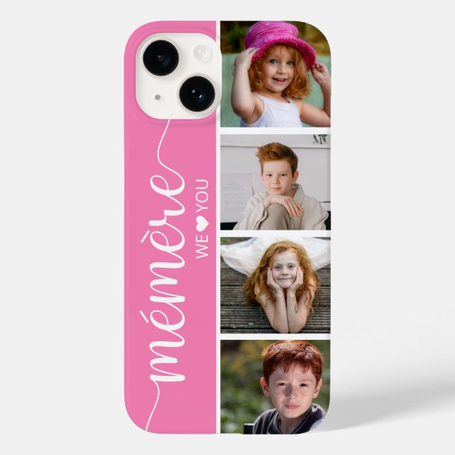 Mémère 4 Photo Case-Mate iPhone Case (Back)