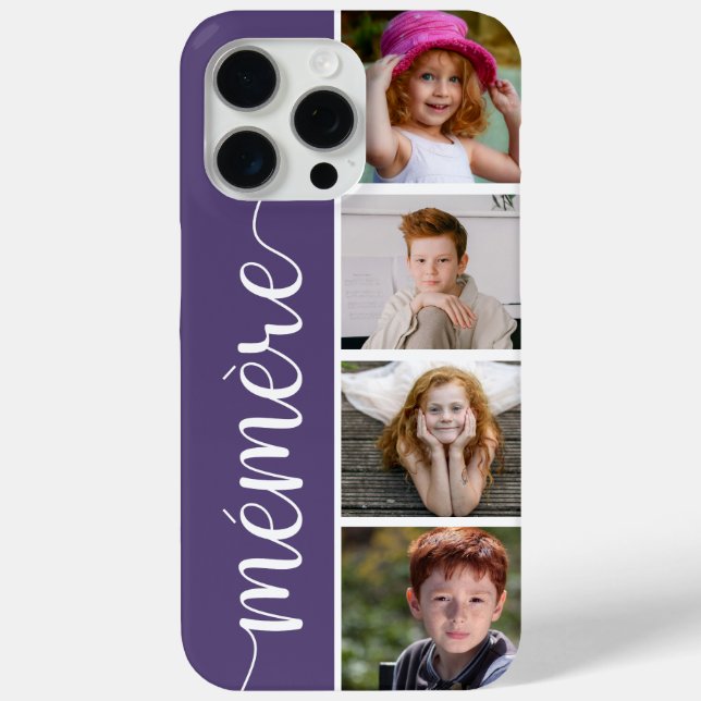 Mémère 4 Photo Case-Mate iPhone Case (Back)