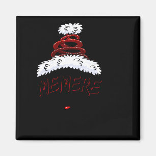 Memere Claus Xmas Happy New Santa Claus Merry Chri Magnet