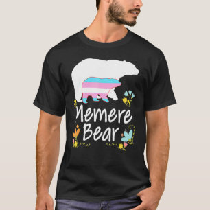 Memere Lgbt Bear Transgender Rainbow Lgbt Gay Lesb T-Shirt