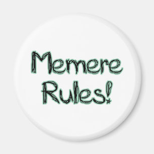 Memere Rules! Magnet