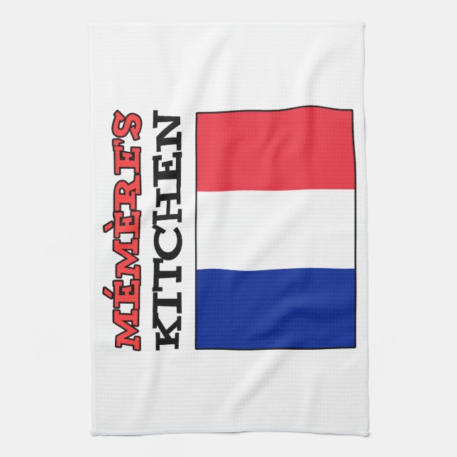 Memere's Kitchen French Grandmother Kitchen Towel (Vertical)