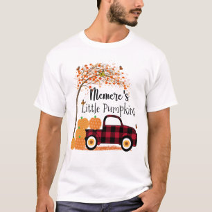 Memere's Little Pumpkins Red Truck Autumn T-Shirt