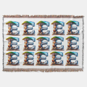 Memerintah seperti singa dengan desain yang kuat i throw blanket