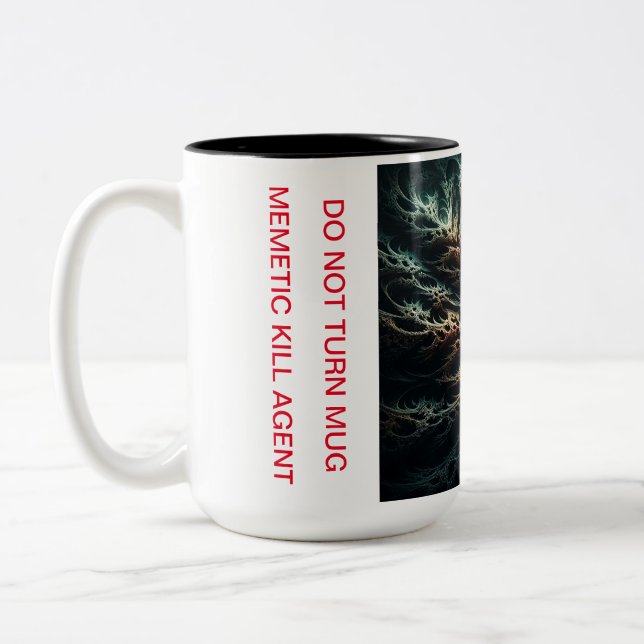 MEMETIC KILL AGENT Two-Tone COFFEE MUG (Left)