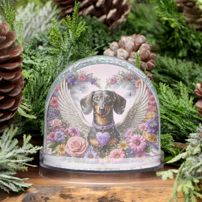Mémoire amoureuse de Dachshund (Hiver)