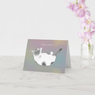 "Mémoires de l'amour" Carte de voeux pliée