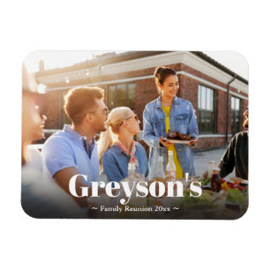 Mémorabiliens de la Réunion familiale Magnets