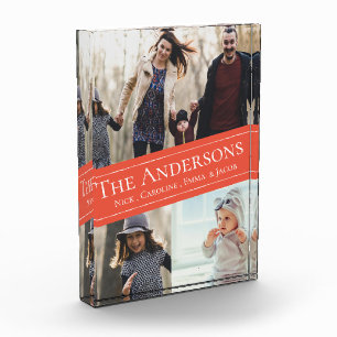 Memorable Moments Custom Multi-Photo  Keepsake Photo Block