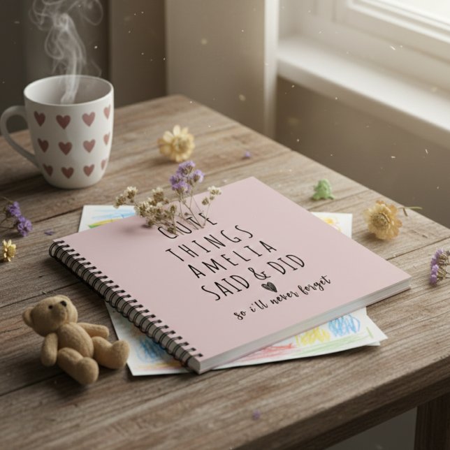 Memorable Words from Your Kids’ Childhood Notebook (Creator Uploaded)