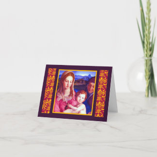 Memorare Greeting Version 2 Holiday Card