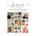 Memorial 21 Photo Collage Forever in our Hearts