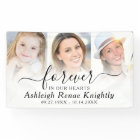 Memorial 3 Photos Forever In Our Hearts Script