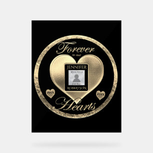 Memorial  acrylic sign