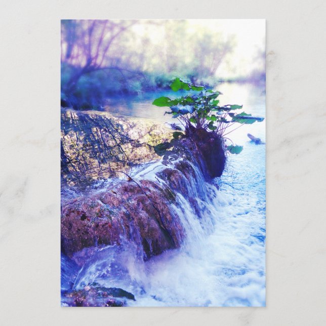 memorial card water haze (Front)