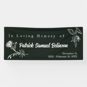 Memorial Celebration of life In Loving Memory Ba Banner