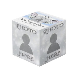 Memorial Custom Photo Cube