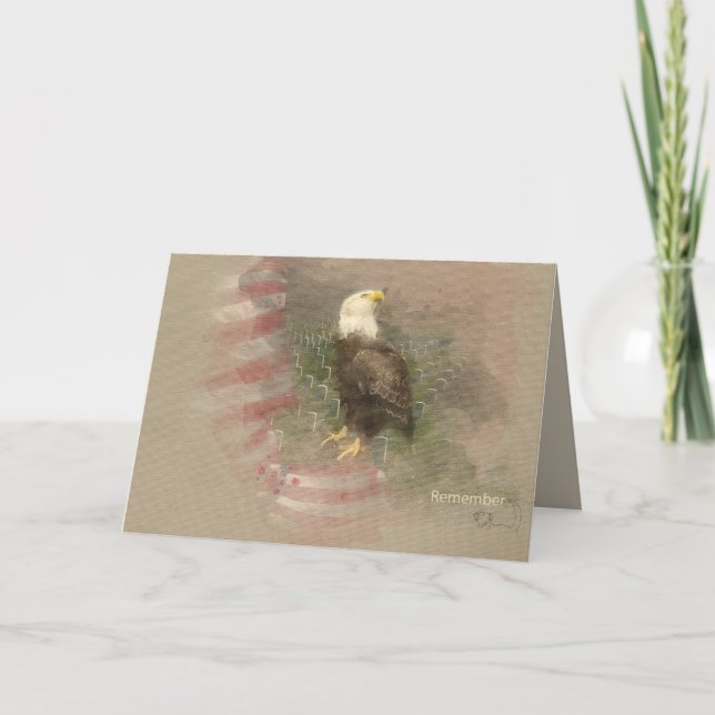 Memorial Day Card/Veterans Day Card (Front)