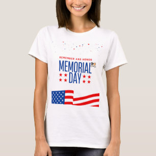 Memorial day & cat lovers T-Shirt