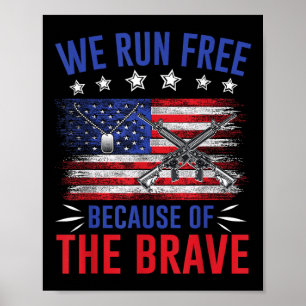 Memorial Day Design For Usa Military Men And Women Poster