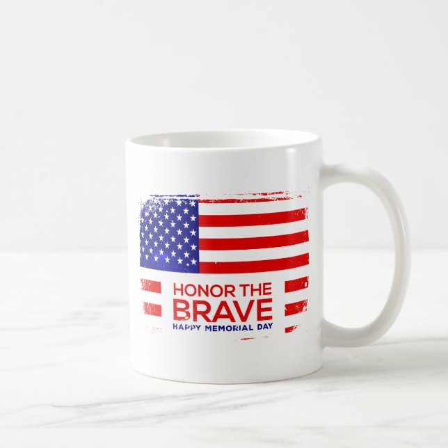 Memorial Day grunge Coffee Mug (Right)