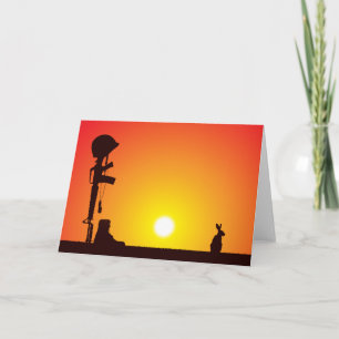 MEMORIAL DAY HARE CARD