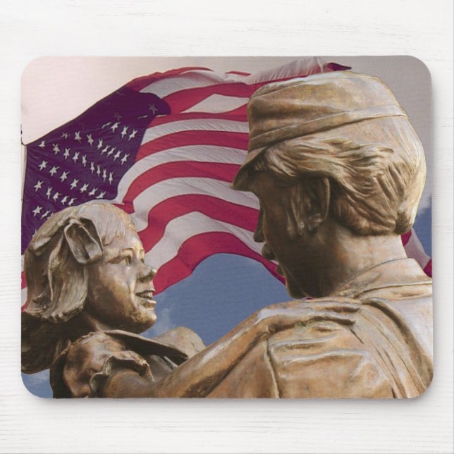 Memorial Day Homecoming Mouse Pad (Front)