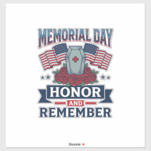 Memorial Day Honour and Remember Patriotic Shirt_1