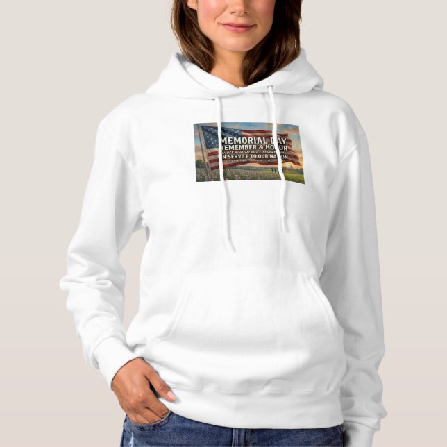 Memorial Day   Hoodie (Front)