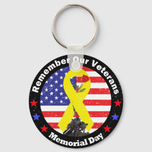 Memorial Day Keychain