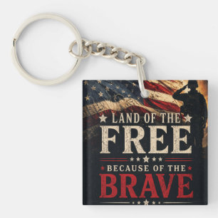 Memorial Day Keychain