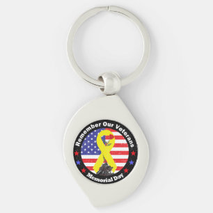 Memorial Day Keychain