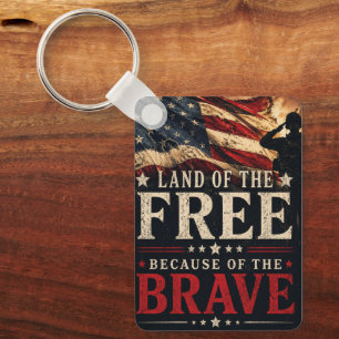 Memorial Day Keychain