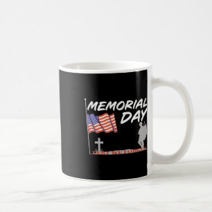 Memorial Day - Lest We Forget _ Patriotic Coffee Mug