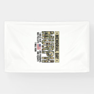 Memorial Day Murph Workout Vintage Vector Shirt_1 Banner