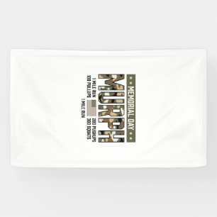 Memorial Day Murph Workout Vintage Vector Shirt (2 Banner