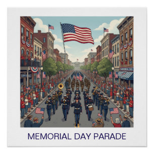 Memorial Day Parade Poster