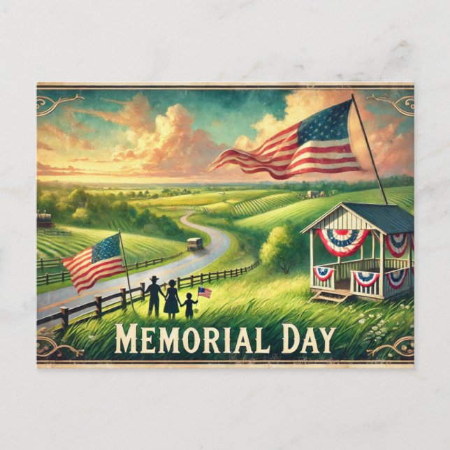  Memorial Day Postcard (Front)