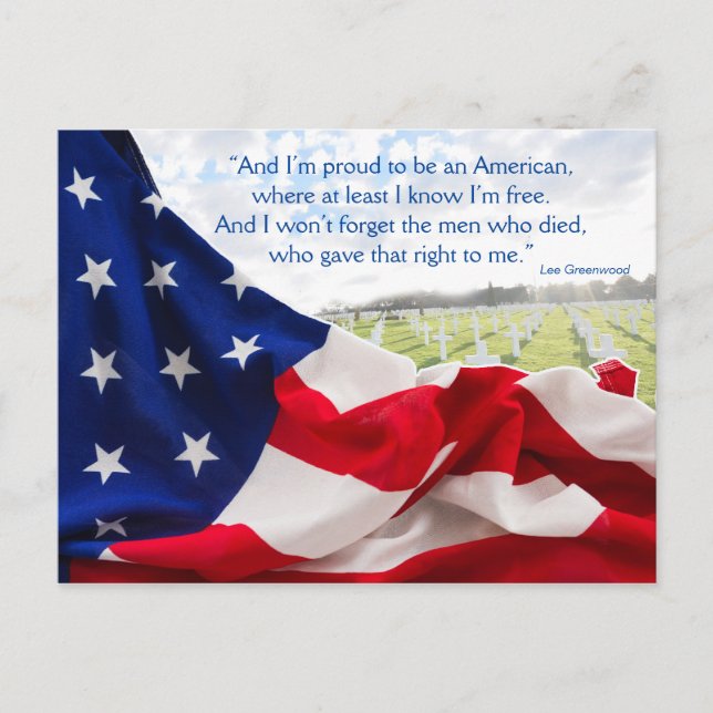 Memorial Day Postcard (Front)