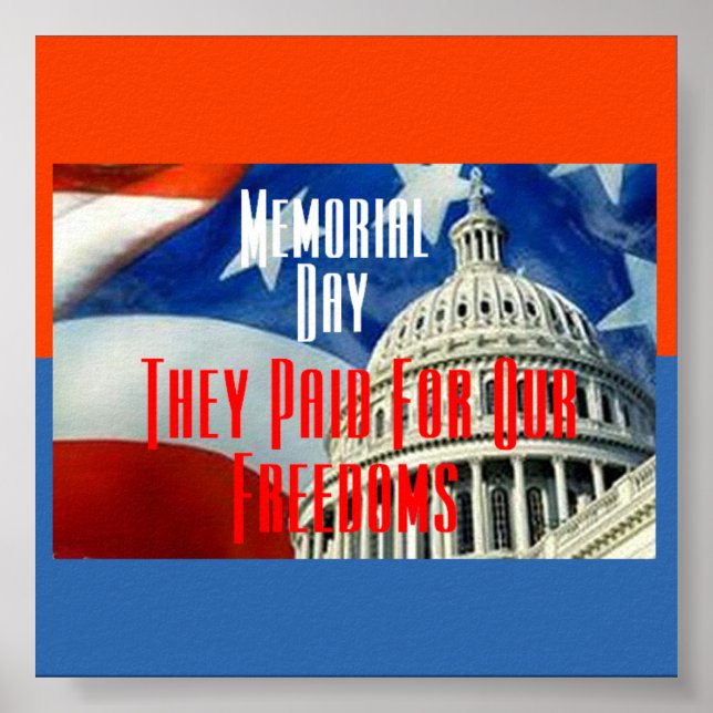 Memorial Day Poster (Front)