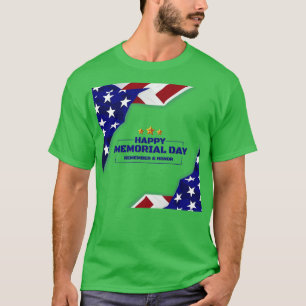 memorial day remember and honour (3) T-Shirt