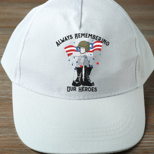 Memorial Day, Remember and Honour Trucker Hat