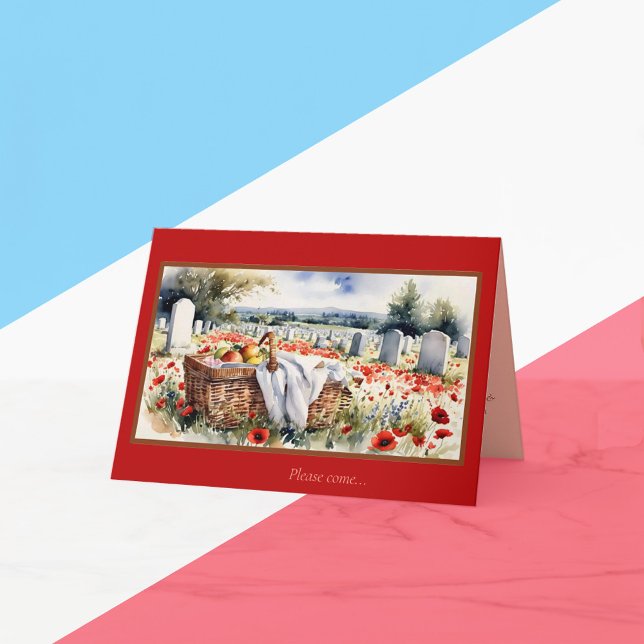 Memorial Day Reunion Invitation (Creator Uploaded)