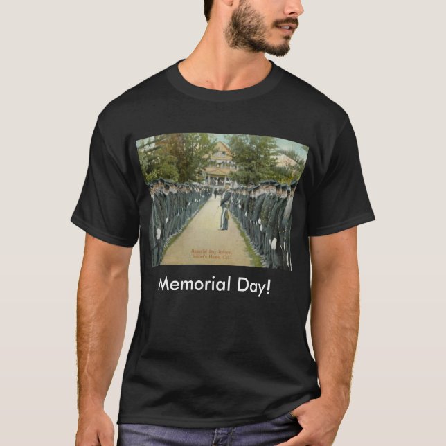 Memorial Day Review Soldiers Home Shirt (Front)